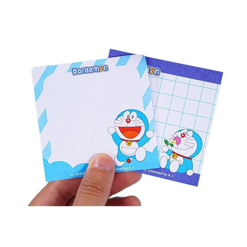 Stationery Office - 4 قطع من ملاحظات دورايمون اللاصقة،
