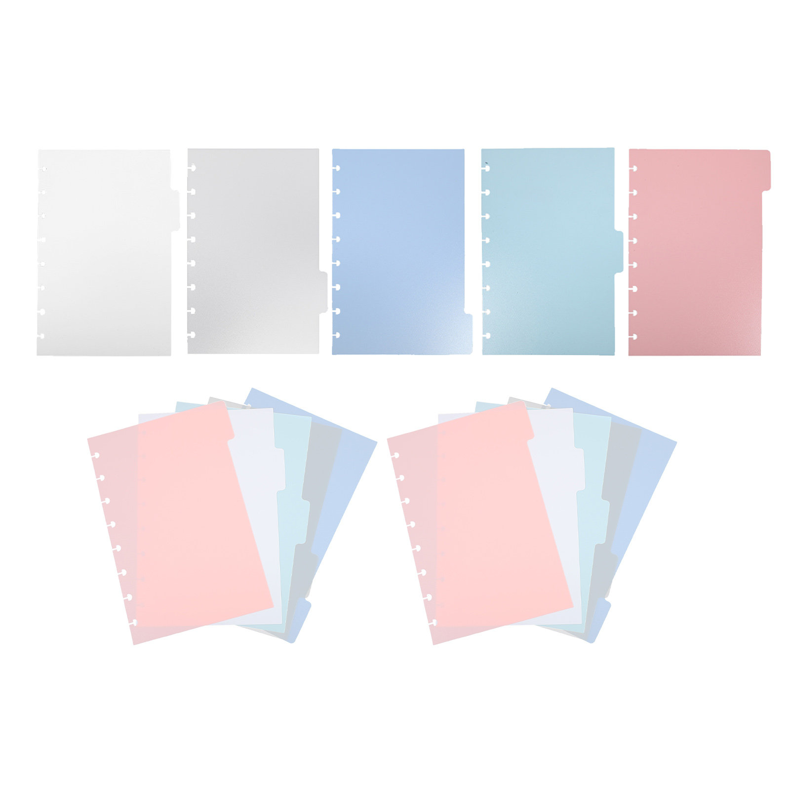 Index Tab Divider - فواصل فهرسة بلاستيكية، فواصل ملفات قابلة