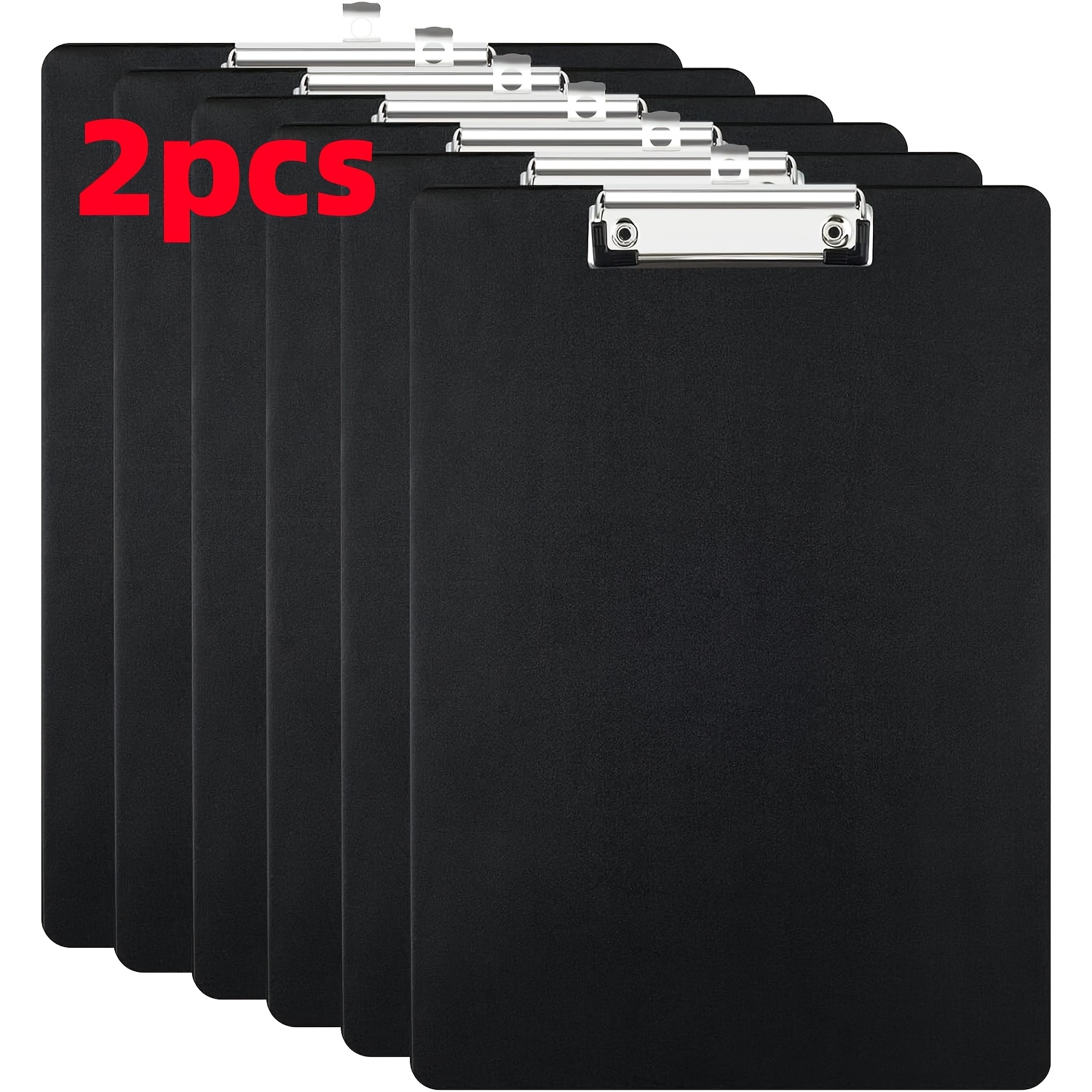 Binder Clip Assorted - 1/2 قطعة لوح كتابة A4، حافظة