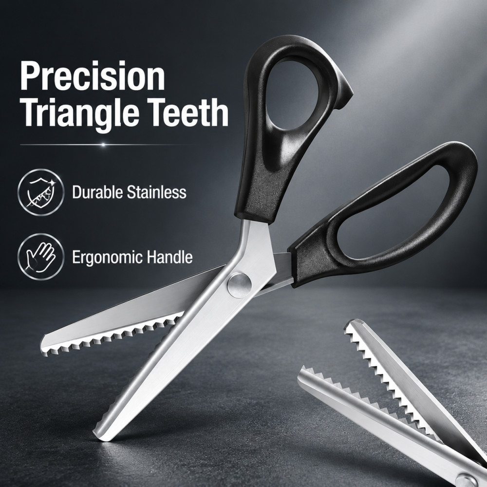 Scissors Stainless Craft - مقصات تقطيع مثلثة من الستانلس ستيل،