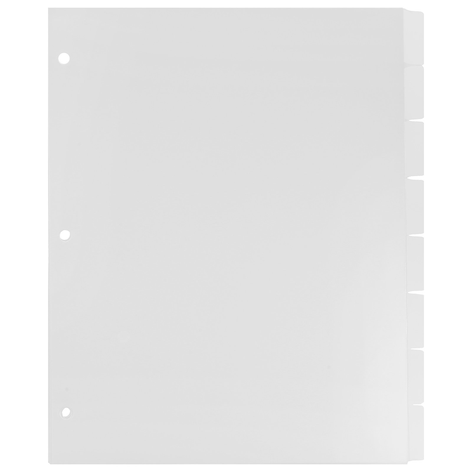 Index Tab Divider - 8 أوراق فواصل فهرسة قوية من