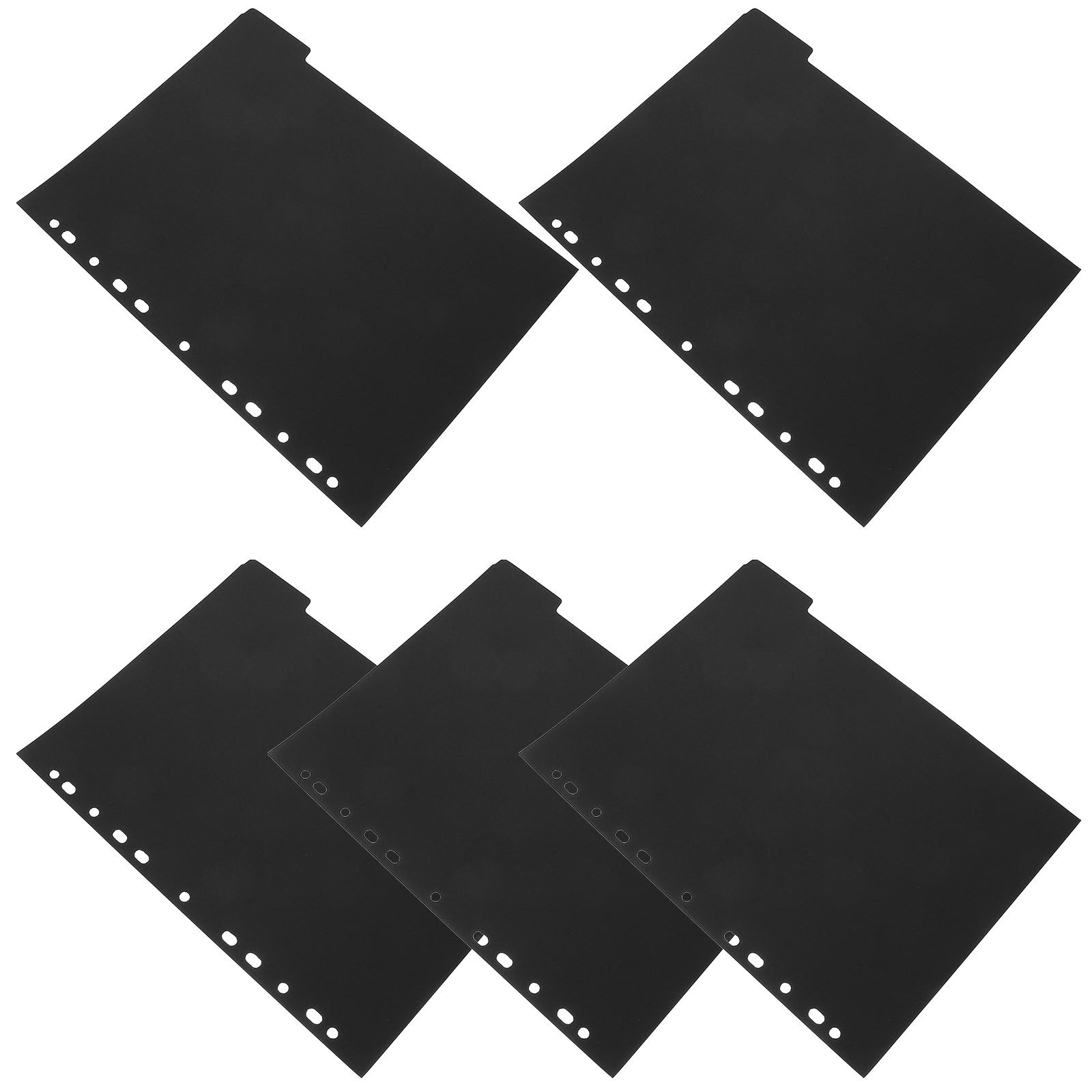 Index Tab Divider - 5 أوراق فواصل A4 للمجلدات الحلقيّة،