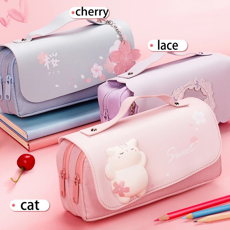 Stationery Office Supply Store - حقيبة القرطاسية الكورية للفتيات ، اللوازم