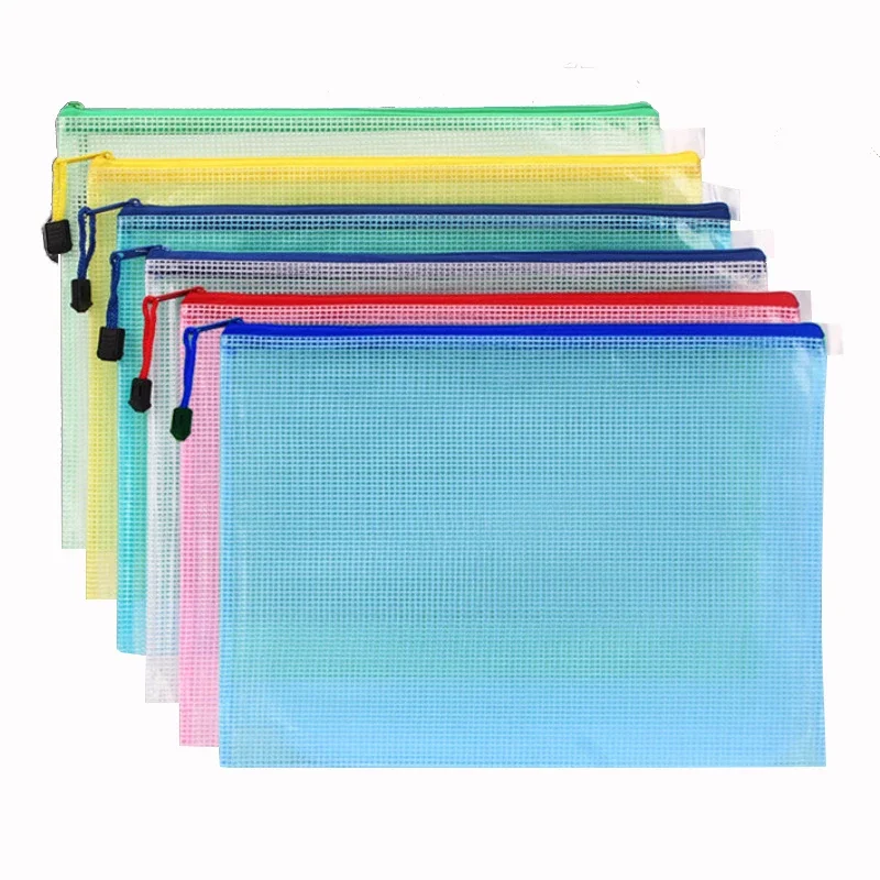 Portfolio Folder Zip - 1 قطعة مجلد تخزين القرطاسية ملف