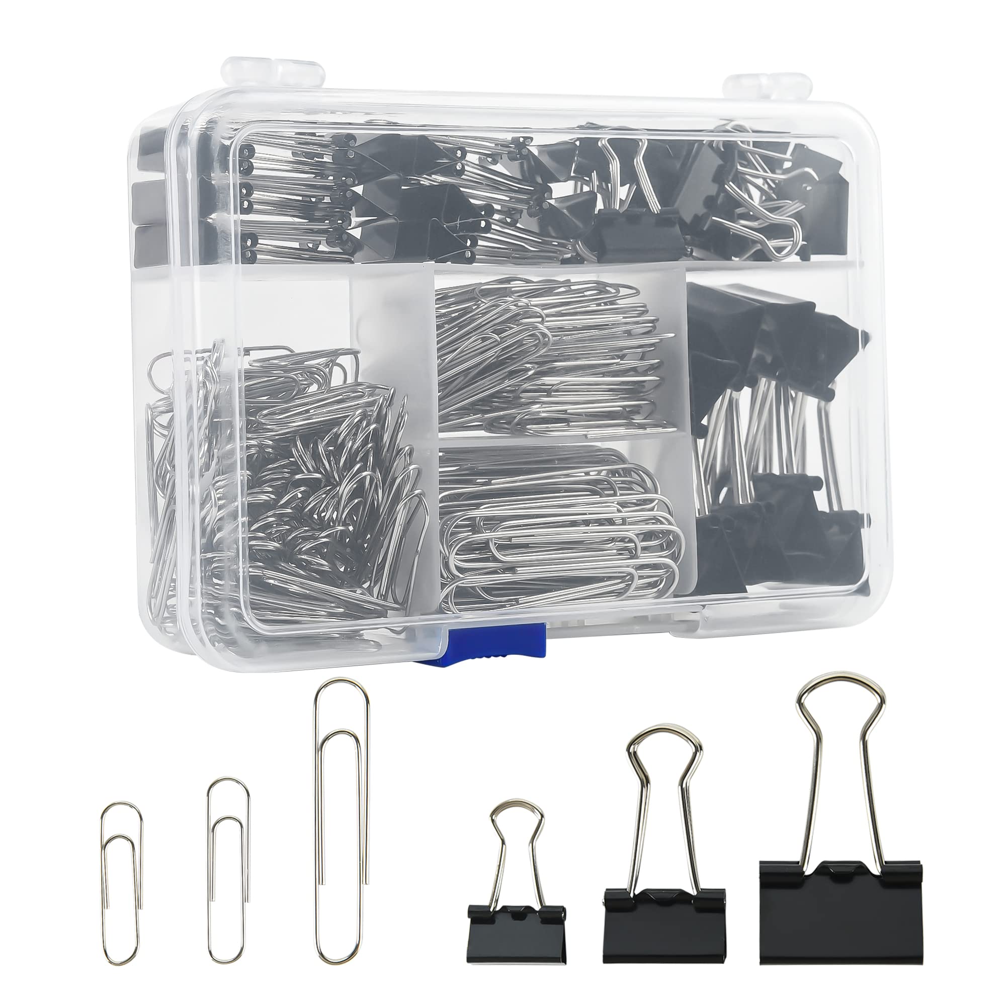 مجموعة مشابك ورقية متنوعة الأح - مراجعة Binder Clip Assorted وسعره