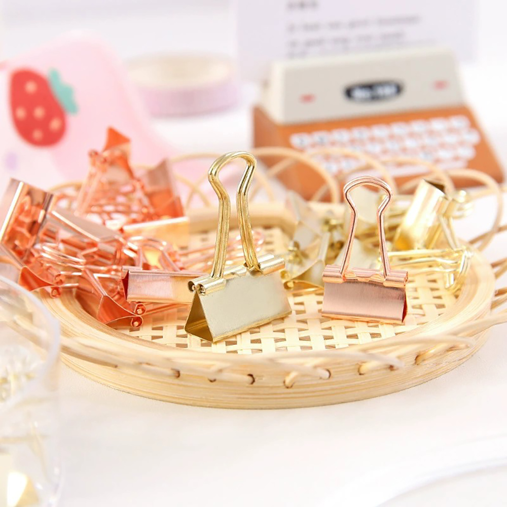 مجموعة مجلدات ومشابك ورق معدني - مراجعة Binder Clip Assorted وسعره