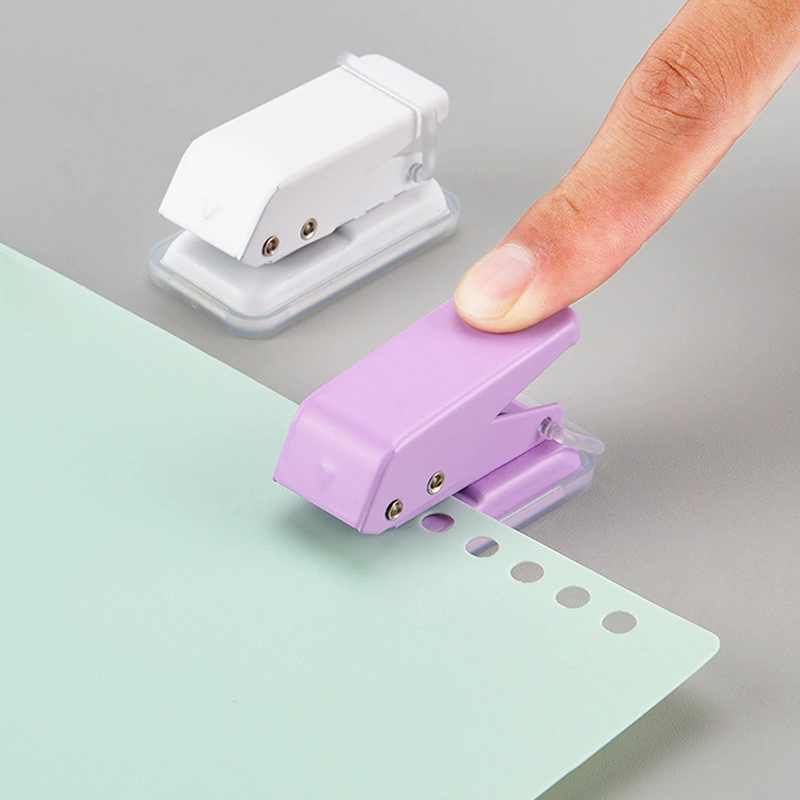 مثقب ورق صغير لطيف بفتحة واحدة - مراجعة Office Supply Office Stationery Items وسعره