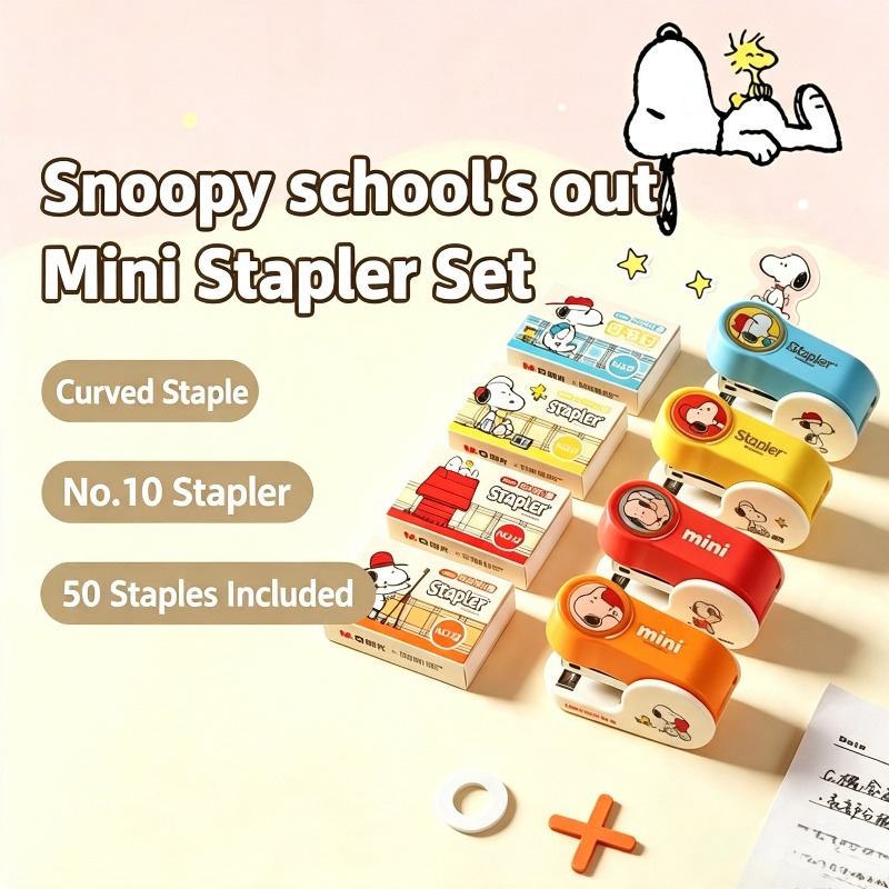 مجموعة دباسة صغيرة على شكل شخص - مراجعة Office Supply Office Stationery Items وسعره