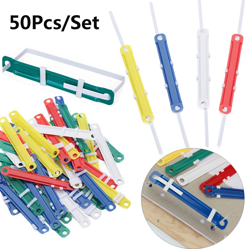 50 قطعة/المجموعة/المجموعة ملف  - مراجعة Binder Clip Assorted وسعره