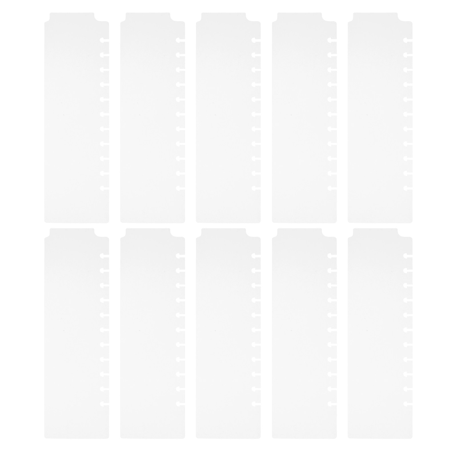 10 قطع فواصل أوراق قابلة للكتا - مراجعة Index Tab Divider وسعره