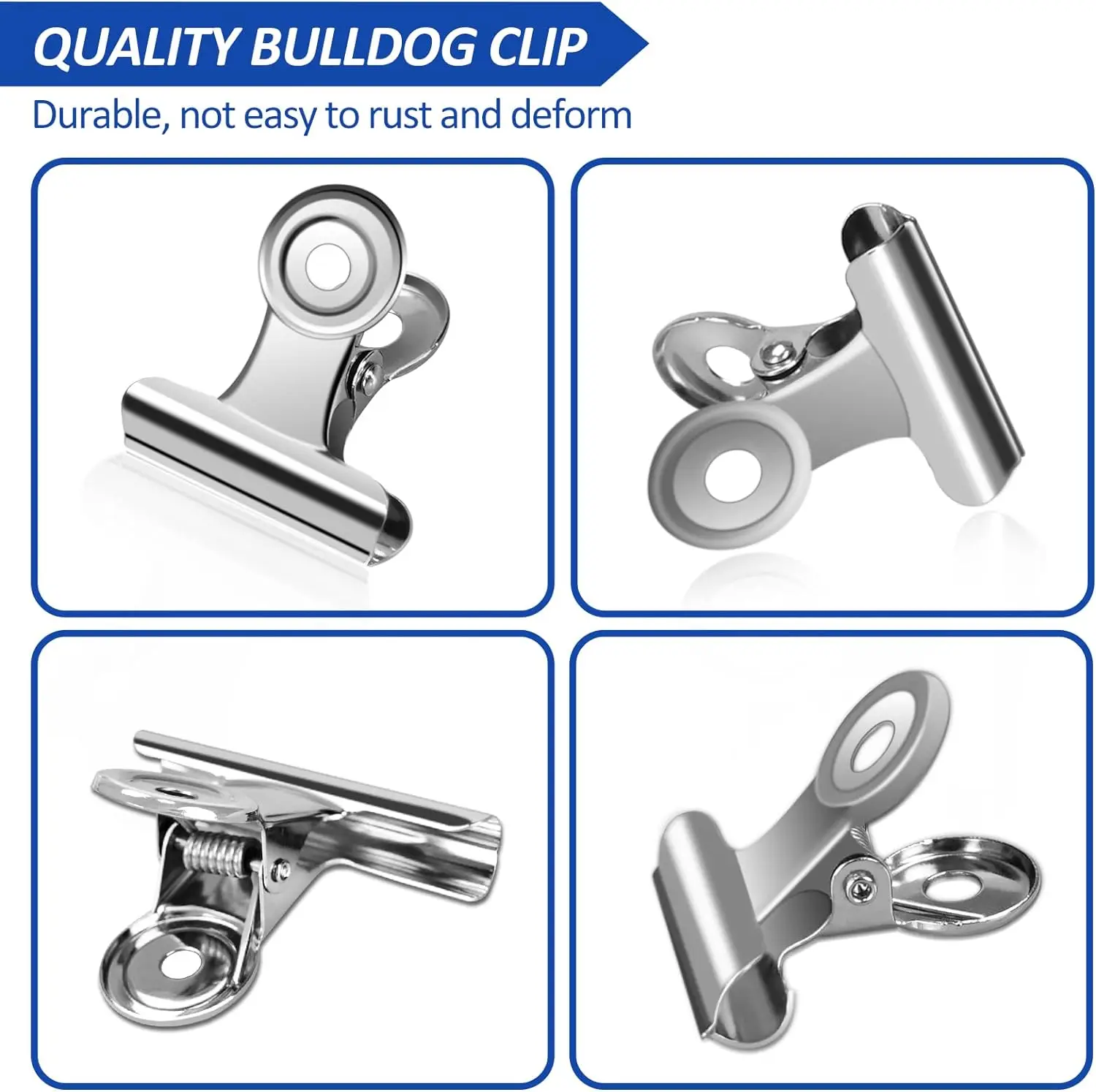 مجموعة مشابك زنبركية صغيرة بمق - مراجعة Binder Clip Assorted وسعره
