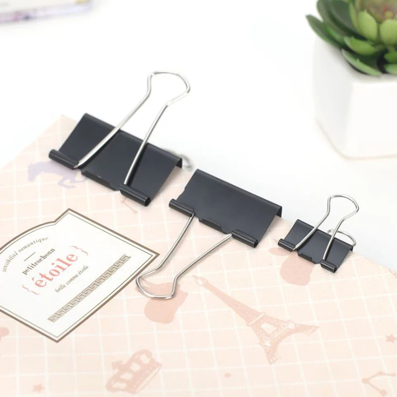 10/20 قطعة مشبك ورق معدني 19 2 - مراجعة Binder Clip Assorted وسعره