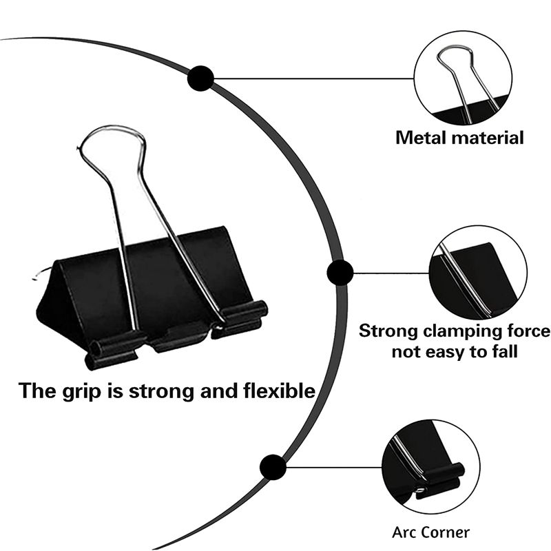 【أفضل منتج عالمي لعام 2026】مشا - مراجعة Binder Clip Assorted وسعره