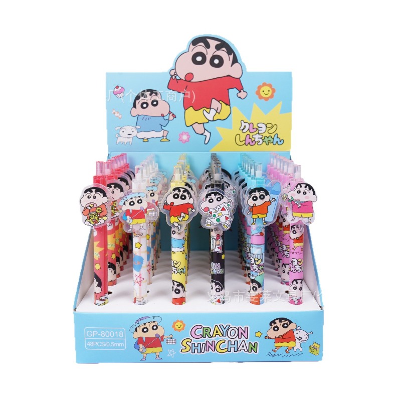 48pcs/box Crayon Shinchan Poin - مراجعة Stationery Office وسعره