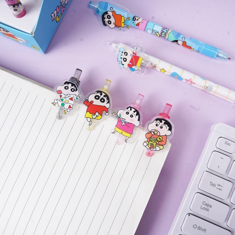 48pcs/box Crayon Shinchan Poin - مراجعة Stationery Office وسعره