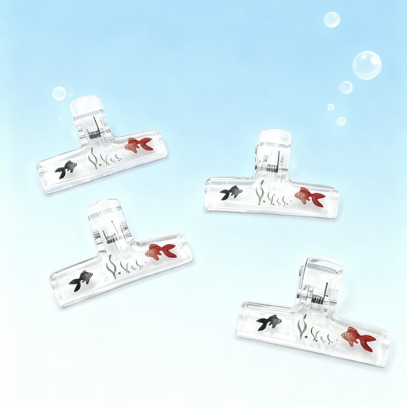 مشبك ورق أكريليك شفاف كبير لتث - مراجعة Binder Clip Assorted وسعره