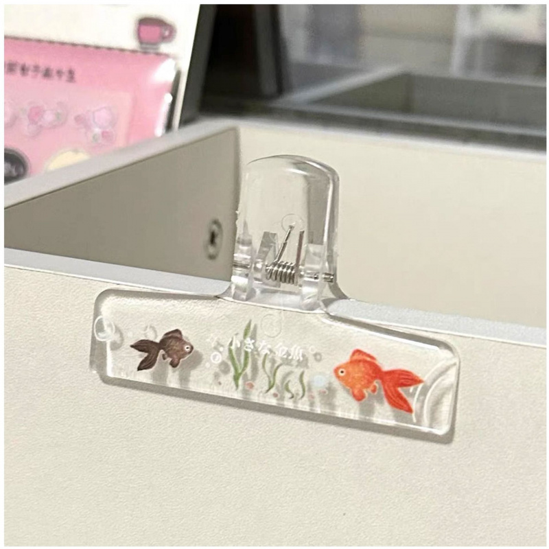 مشبك شفاف من الأكريليك على شكل - مراجعة Binder Clip Assorted وسعره
