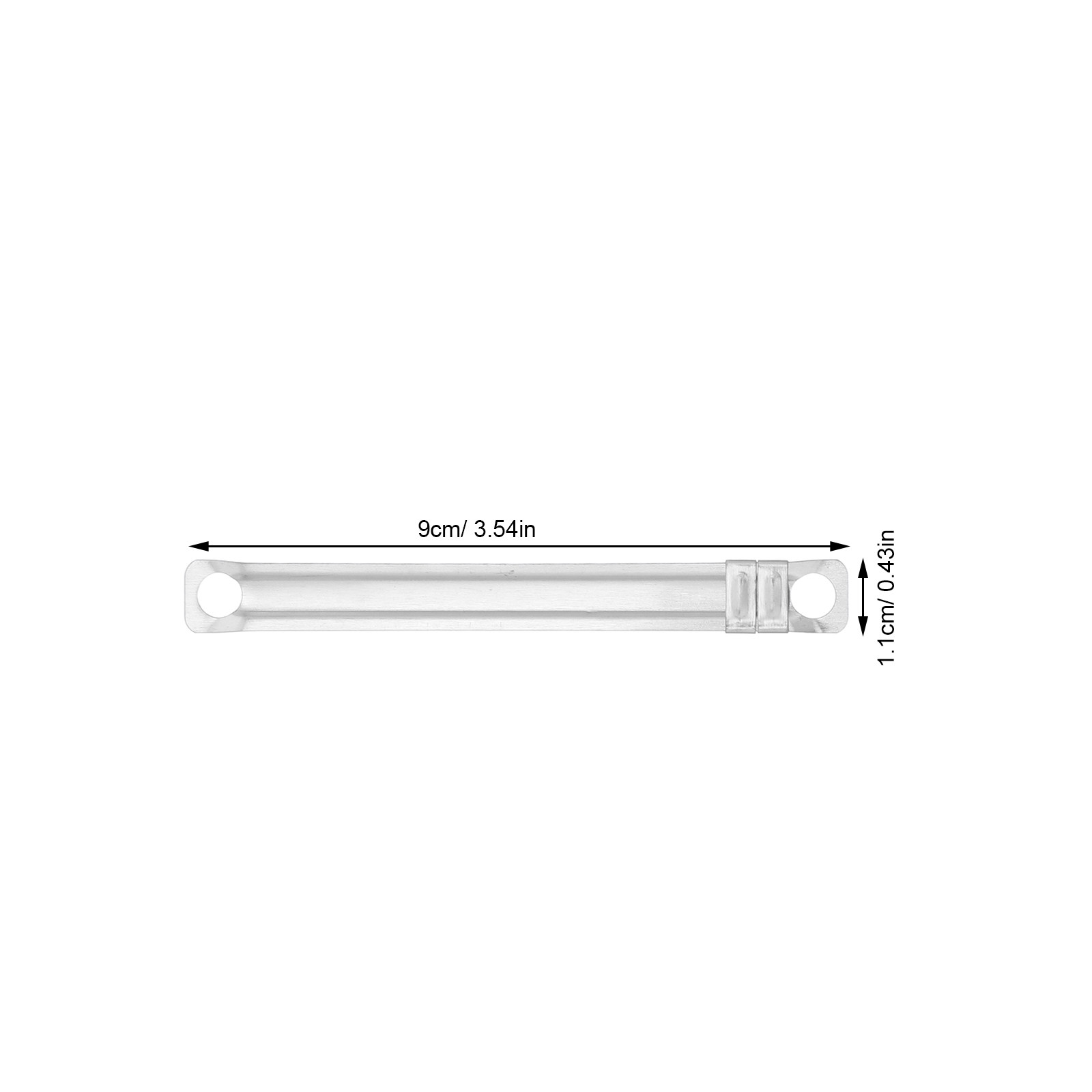 50 قطعة مشبك ورق معدني بفتحتين - مراجعة Binder Clip Assorted وسعره