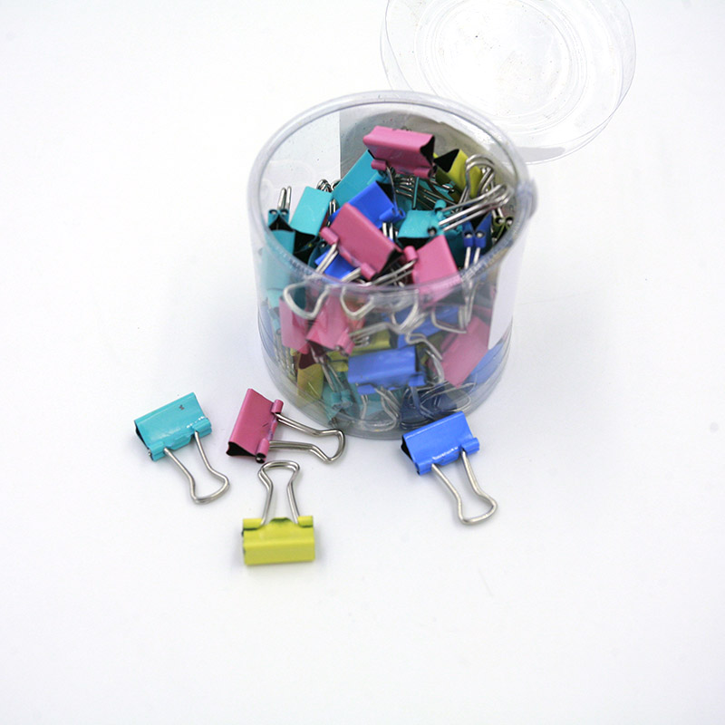60 مشبك معدني صغير متنوع لتنظي - مراجعة Binder Clip Assorted وسعره