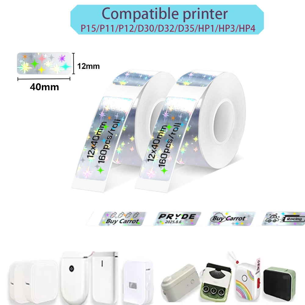 P15 صانع الملصقات الشريط المحم - مراجعة Label Printer Tape وسعره