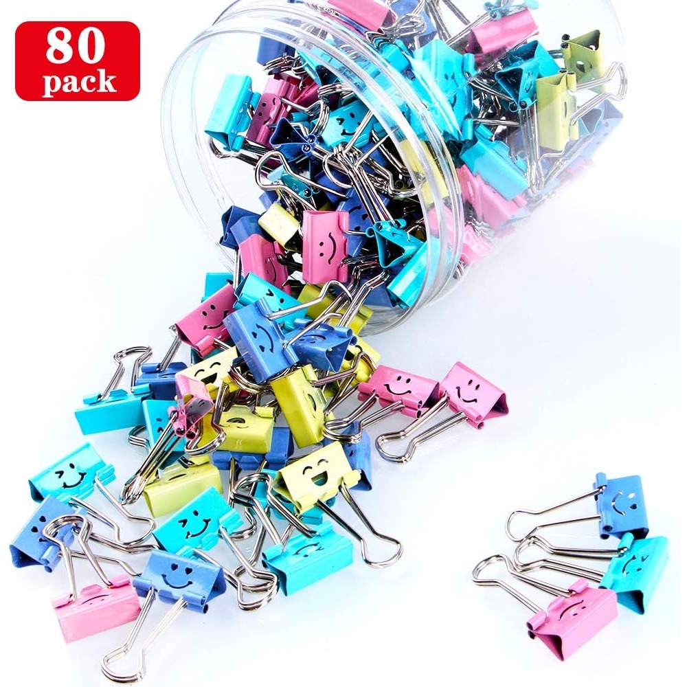 80 قطعة من مشابك الورق المتنوع - مراجعة Binder Clip Assorted وسعره
