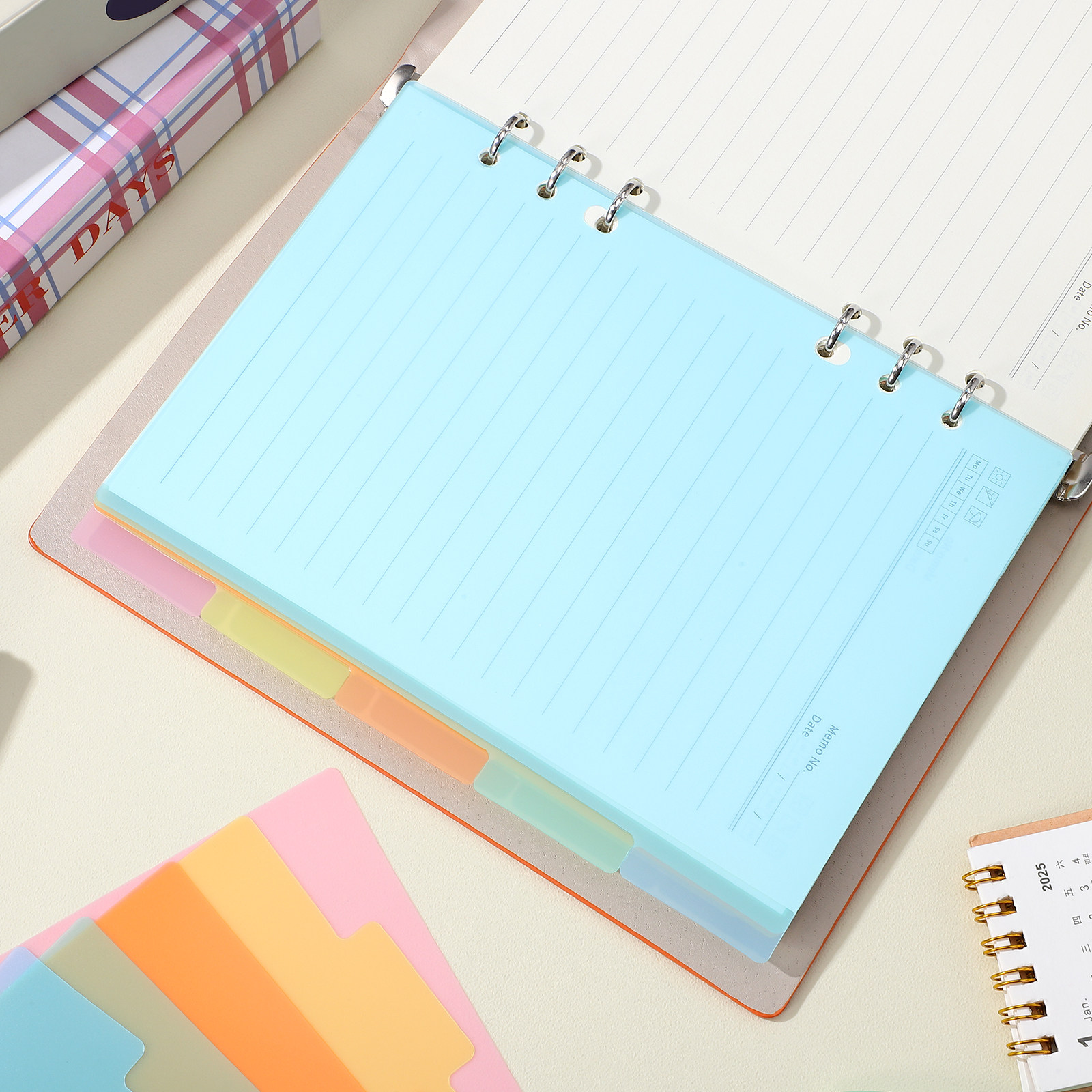 10 قطع من الفواصل البلاستيكية  - مراجعة Index Tab Divider وسعره