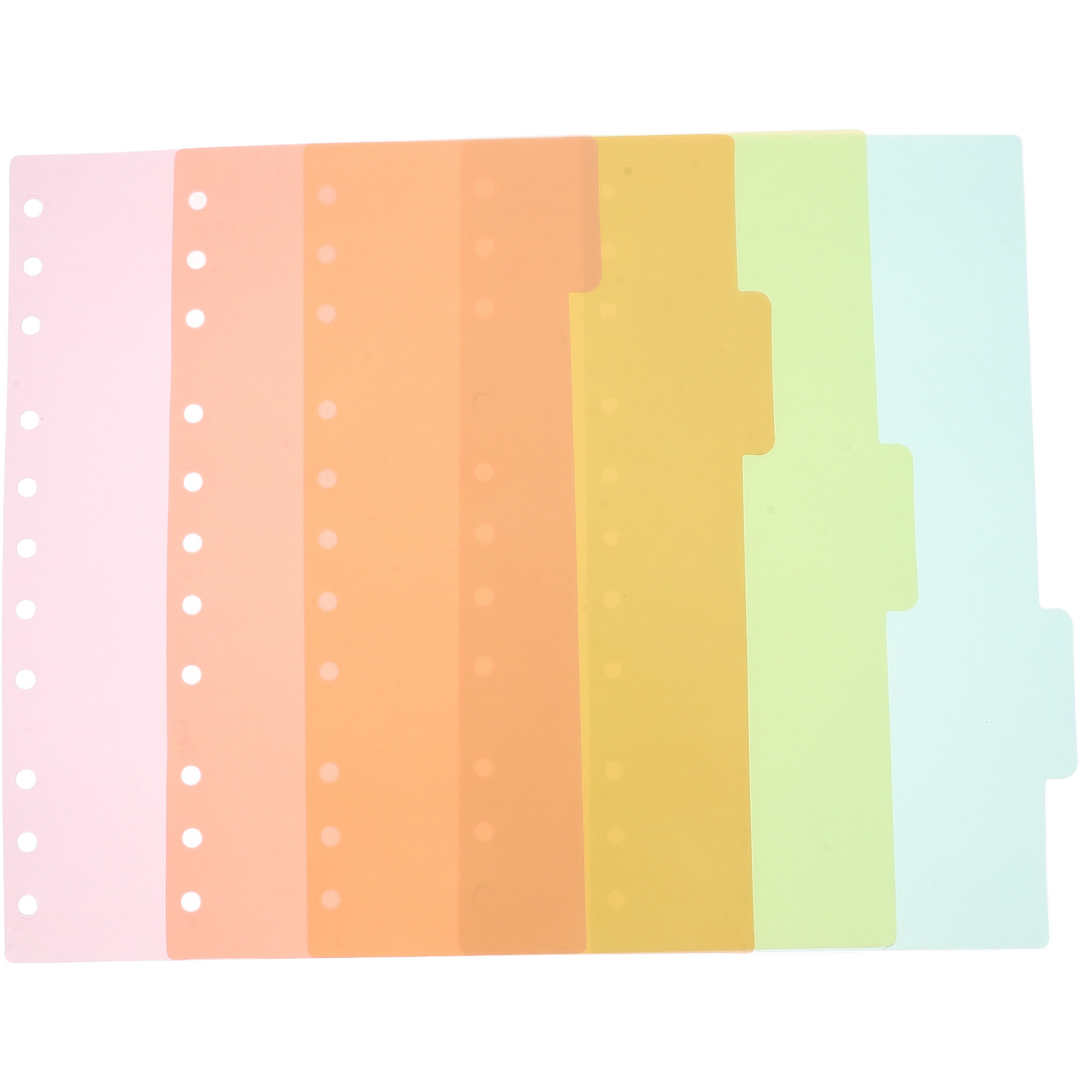 5 قطع فواصل بلاستيكية للمجلدات - مراجعة Index Tab Divider وسعره