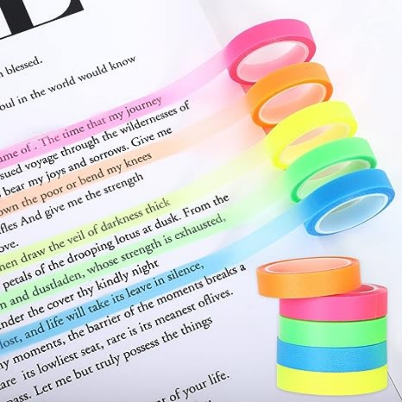 5 لفات ملاحظة لاصقة متعددة الأ - مراجعة Label Printer Tape وسعره