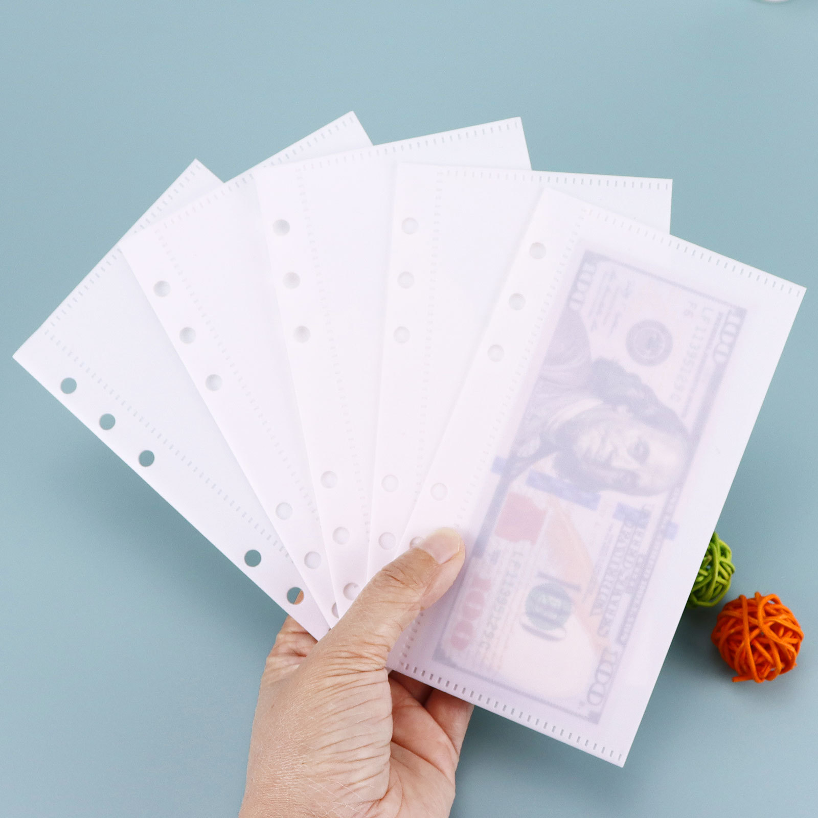 A6/A7 5 قطعة جيوب الموثق الموث - مراجعة Portfolio Folder Zip وسعره